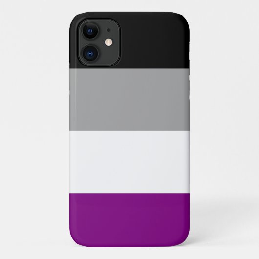 Aseksuele Pride Vlag Case-Mate iPhone Case (Achterkant)