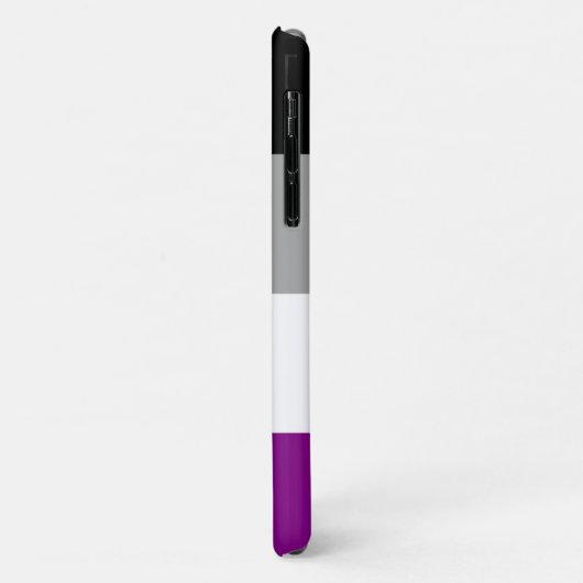 Aseksuele Pride Vlag Case-Mate iPhone Case (Achterkant/links)
