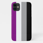 Aseksuele Pride-vlag Case-Mate iPhone Case (Achterkant)