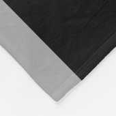 Aseksuele Pride-vlag Fleece Deken (Hoek)