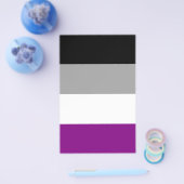 Aseksuele Pride Vlag Flyer (Enkel)