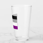 Aseksuele Pride-vlag Glas (Links)