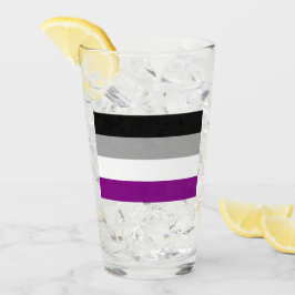 Aseksuele Pride-vlag Glas