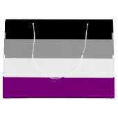 Aseksuele Pride Vlag Groot Cadeauzakje (Voorkant)