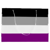 Aseksuele Pride Vlag Groot Cadeauzakje (Achterkant)