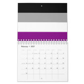 Aseksuele Pride Vlag Kalender (Feb 2027)