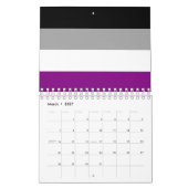 Aseksuele Pride Vlag Kalender (Mar 2027)