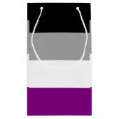 Aseksuele Pride-vlag Klein Cadeauzakje (Achterkant)