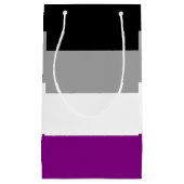 Aseksuele Pride-vlag Klein Cadeauzakje (Voorkant)