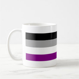 Aseksuele Pride-vlag Koffiemok