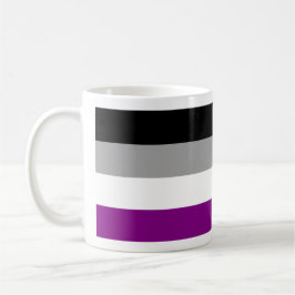 Aseksuele Pride-vlag Koffiemok