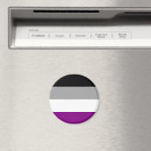 Aseksuele Pride-vlag Magneet (Insitu (Vaatwasser))