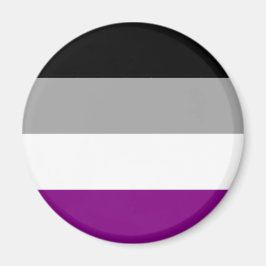 Aseksuele Pride-vlag Magneet