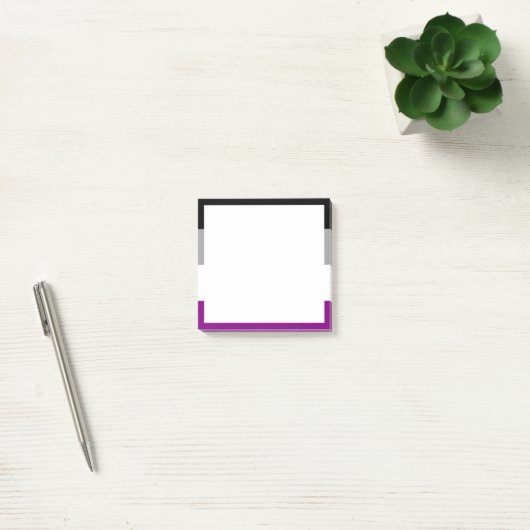 Aseksuele Pride Vlag Post-it® Notes (Kantoor)