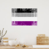 Aseksuele Pride Vlag Poster (Keuken)