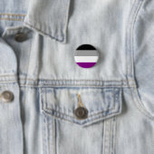 Aseksuele Pride-vlag Ronde Button 3,2 Cm (In situ)