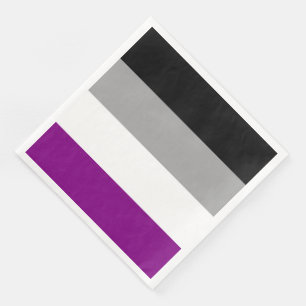Aseksuele Pride-vlag Servet