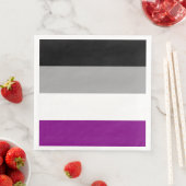 Aseksuele Pride-vlag Servet (Insitu)