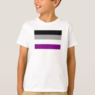 Aseksuele Pride-vlag T-shirt