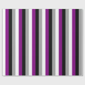 Aseksuele Pride-vlag Verticaal Cadeaupapier (Vlak)
