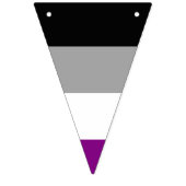 Aseksuele Pride-vlag Vlaggetjes (Derde vlag)