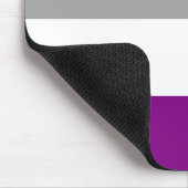 Aseksuele Pridevlag (Ace) (Asexualiteit) Muismat (Hoek)