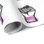 Aseksuele protestlijst cadeaupapier (Rol Hoek)