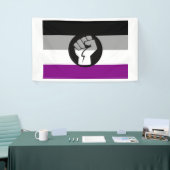 Aseksuele Protestvlag Spandoek (Beurs)
