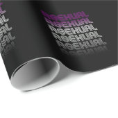 Aseksuele Retro Pride Cadeaupapier (Rol Hoek)