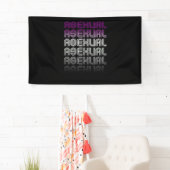Aseksuele Retro Pride Spandoek (Insitu)