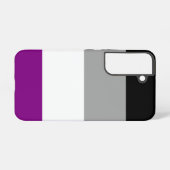 Aseksuele trots samsung galaxy hoesje (Achterkant horizontaal)
