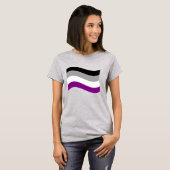 Aseksuele trots t-shirt (Voorkant volledig)