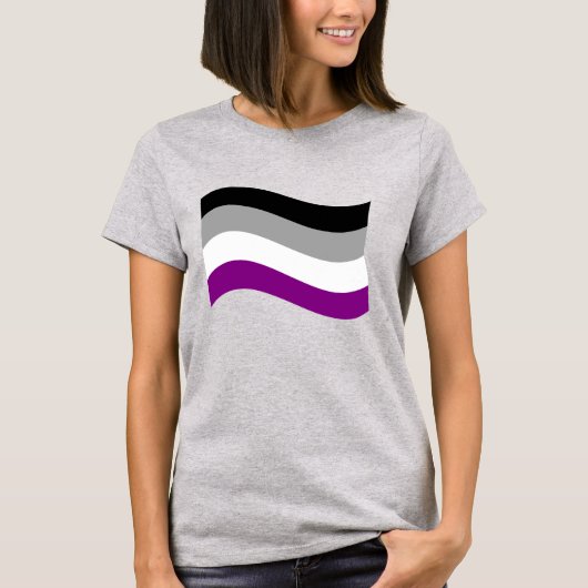 Aseksuele trots t-shirt (Voorkant)