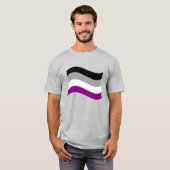 Aseksuele trots t-shirt (Voorkant volledig)