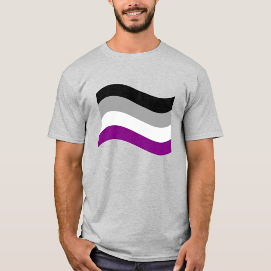 Aseksuele trots t-shirt (Voorkant)