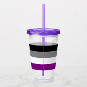 Aseksuele Tumbler Acryl Drinkbeker (Rechts)