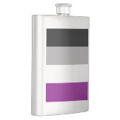Aseksuele Vlag Klassieke Flask Flacon (Rechts)