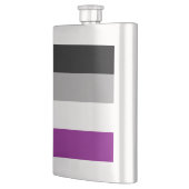 Aseksuele Vlag Klassieke Flask Flacon (Links)