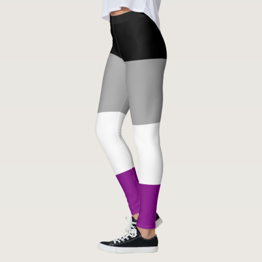 Aseksuele vlag leggings (Links)