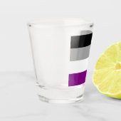 Aseksuele Vlag Shot glas (Links)