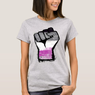 Aseksuele Vuist Pride T-shirt