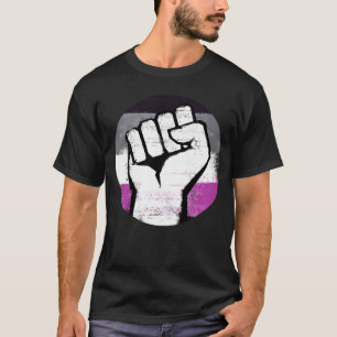 Aseksuele Vuist Pride T-shirt
