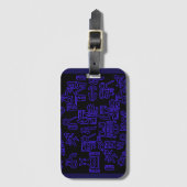 Asemische Zwervelingen I Bagagelabel (Voorkant (verticaal))