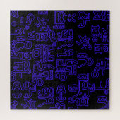 Asemische Zwervingen I Legpuzzel (Horizontaal)