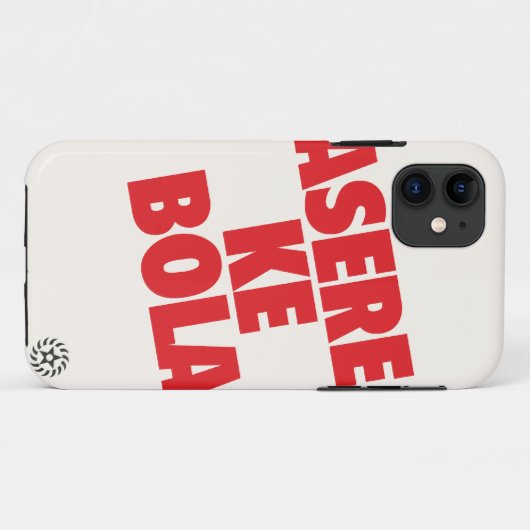 Asere ke bola Case-Mate iPhone case (Achterkant (horizontaal))