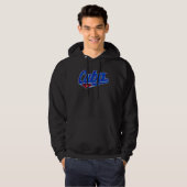 Asere Que Bola Cuban Havana Cuba Cuban Flag  Baseb Hoodie (Voorkant volledig)