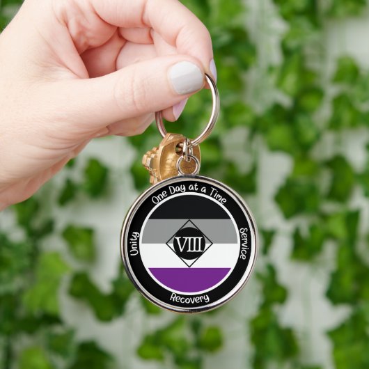 Asexual Clean Milestone Gift Sleutelhanger (Hand)