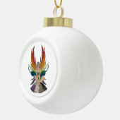 Asexual Faerie Keramische Bal Ornament (Rechts)