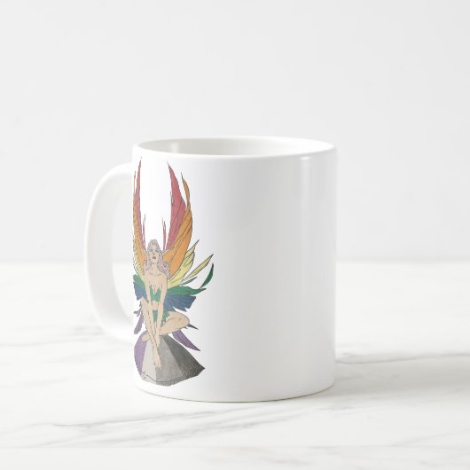 Asexual Faerie Koffiemok (Voorkant links)