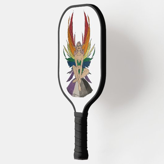 Asexual Faerie Pickleball Paddle (Links)